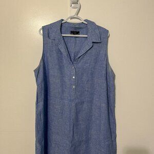 Tahari linen dress
